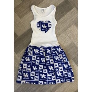 Kentucky Wildcats Sleeveless Dress Rock Baby 6X